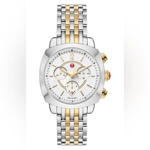 Michele Ascalon Two-Tone Diamond Bracelet Watch, 38mm - 0.05ct.